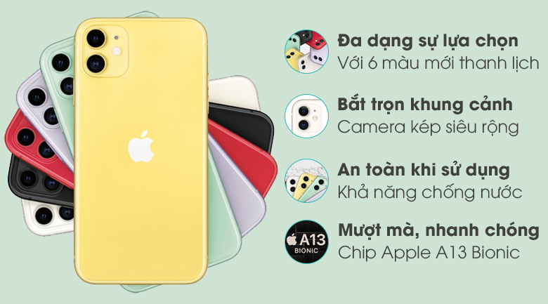 iPhone 11 128GB Chính hãng (VN/A)