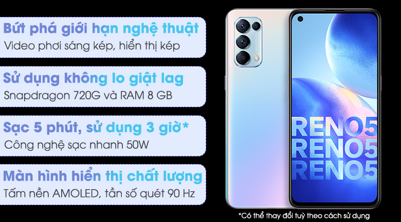 Điện thoại OPPO Reno5 (8GB|128GB)