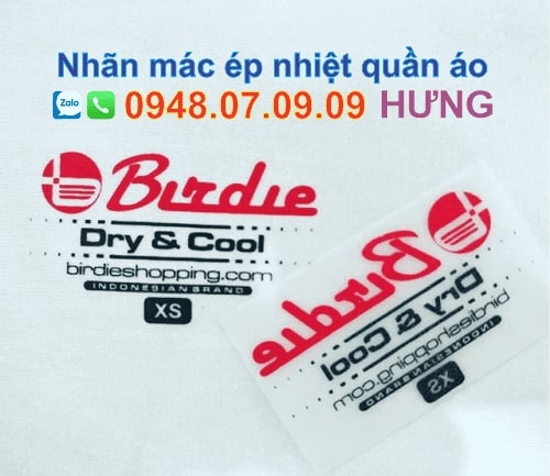 Nhãn mác ép nhiệt