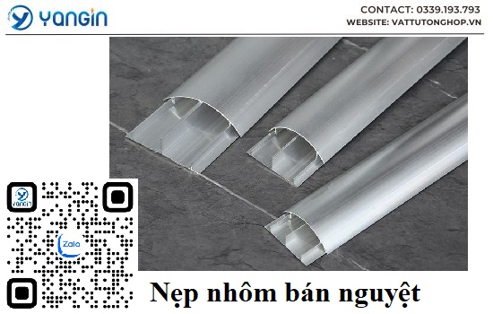 Nẹp Nhôm Bán Nguyệt Tạo Điểm Nhấn Kiến Trúc Độc Đáo Cho Không Gian