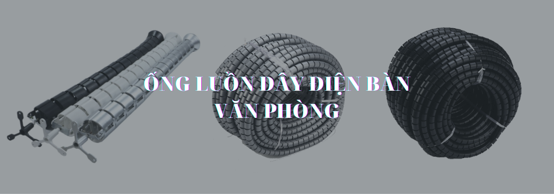 Ống luồn dây điện bàn văn phòng