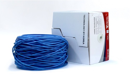 Dây cáp mạng LEAD CABLE CAT6E UTP 25AWG - Việt Hàn
