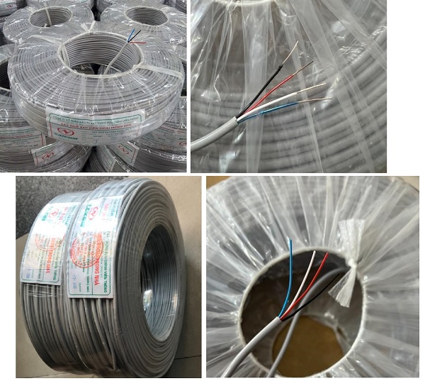 Dây điện thoại 4 lõi 2X2X0.5 Inside - Saicom