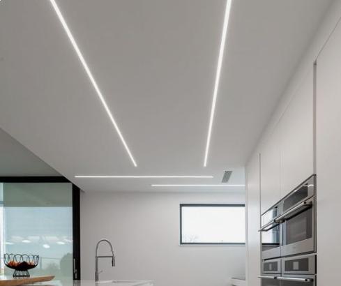 Đèn led thanh nhôm âm trần