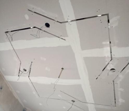 Đèn led thanh nhôm âm trần