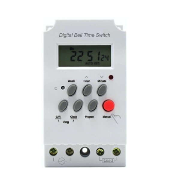 Công tắc hẹn giờ reo chuông Kawasan TS18S