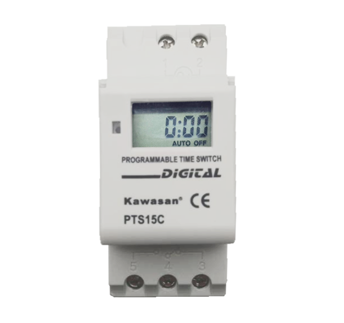 TIMER HẸN GIỜ ĐIỆN TỬ KAWASAN PTS15C