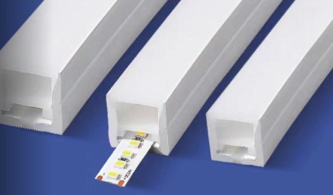 LED silicon uốn cong