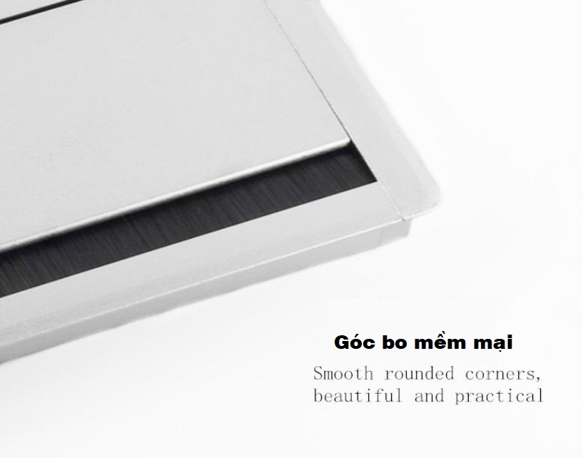 Nắp hộp điện âm bàn 300x127 (chất liệu nhôm sơn tính điện)
