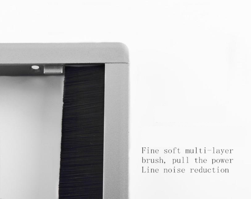 Nắp hộp điện âm bàn 300x127 (chất liệu nhôm sơn tính điện)