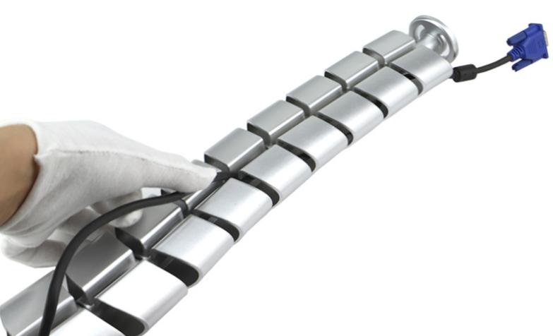 Ống luồn dây điện dạng khớp nối dạng oval (xương cá)