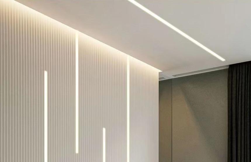 Thiết kế nhà với đèn LED thanh nhôm, tạo nên không gian đẹp và ấn tượng