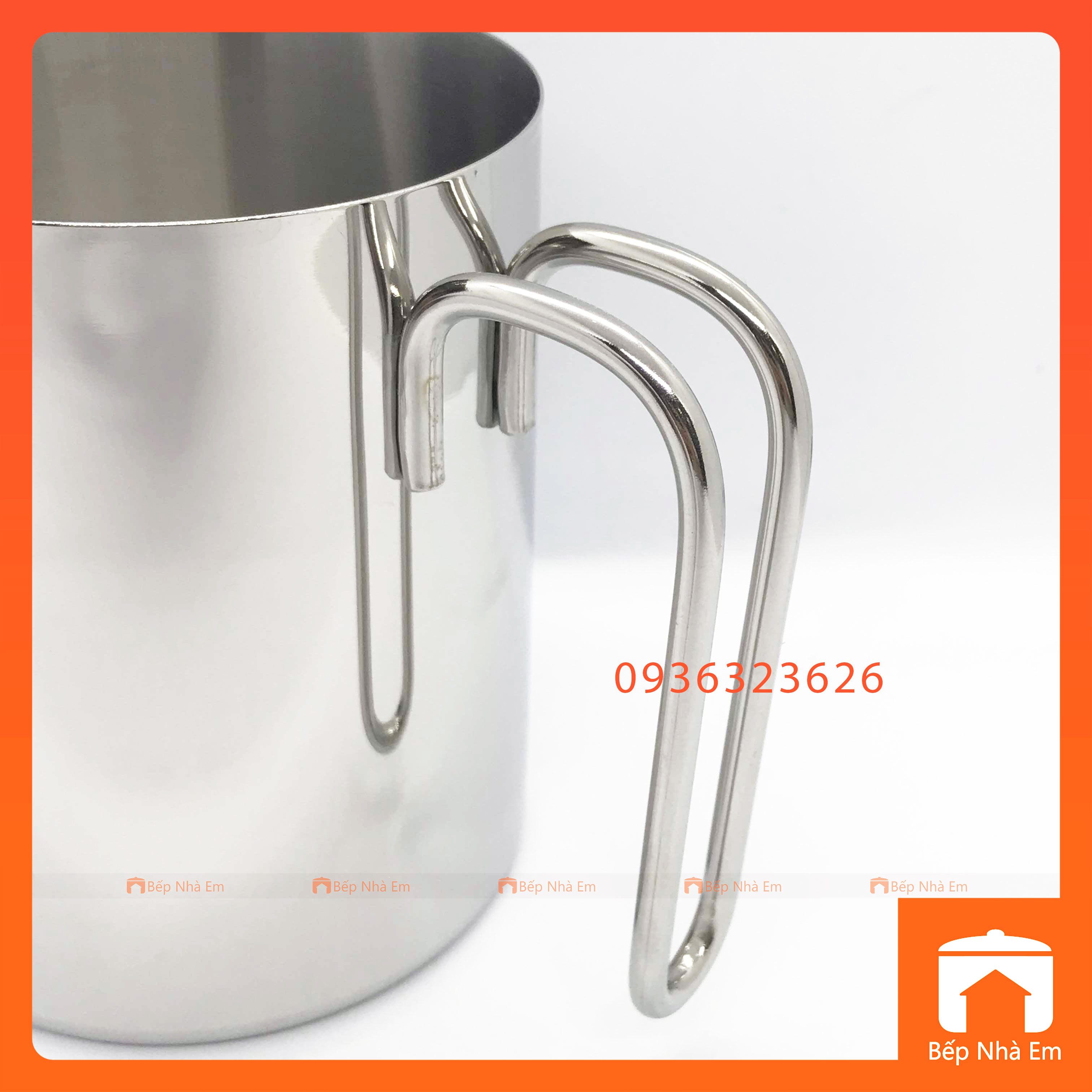 Ca Đánh Sữa - Ca Đong ZEBRA Dung Tích 800ml ( Inox 304) - 112590 - Hàng Nhập Khẩu Thái Lan