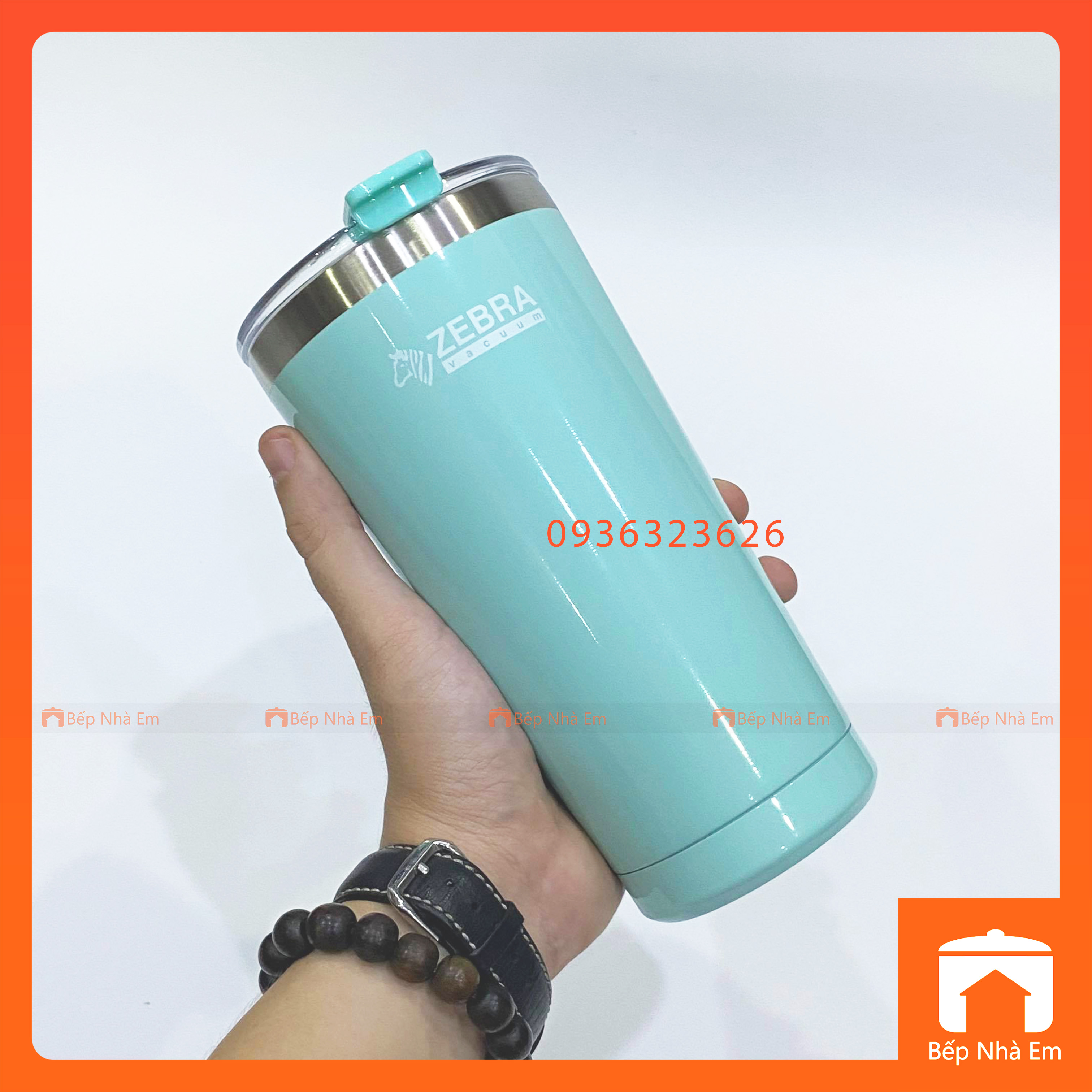 Ly Giữ Nhiệt ZEBRA Polar 0.58L Có Túi Xách  Vải - 112701 - Hàng Nhập Khẩu Thái Lan