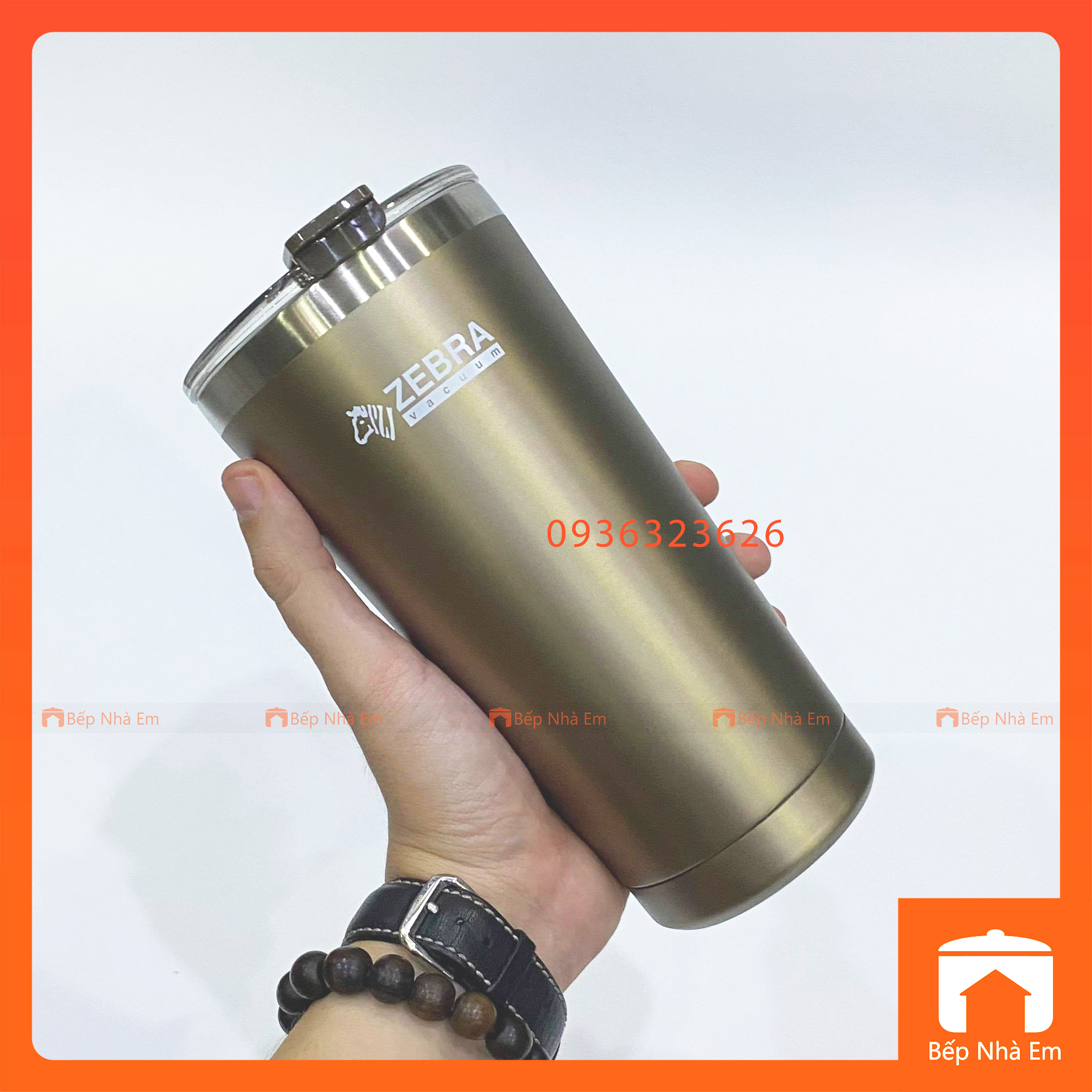 Ly Giữ Nhiệt ZEBRA Polar 0.58L Có Túi Xách  Vải - 112701 - Hàng Nhập Khẩu Thái Lan