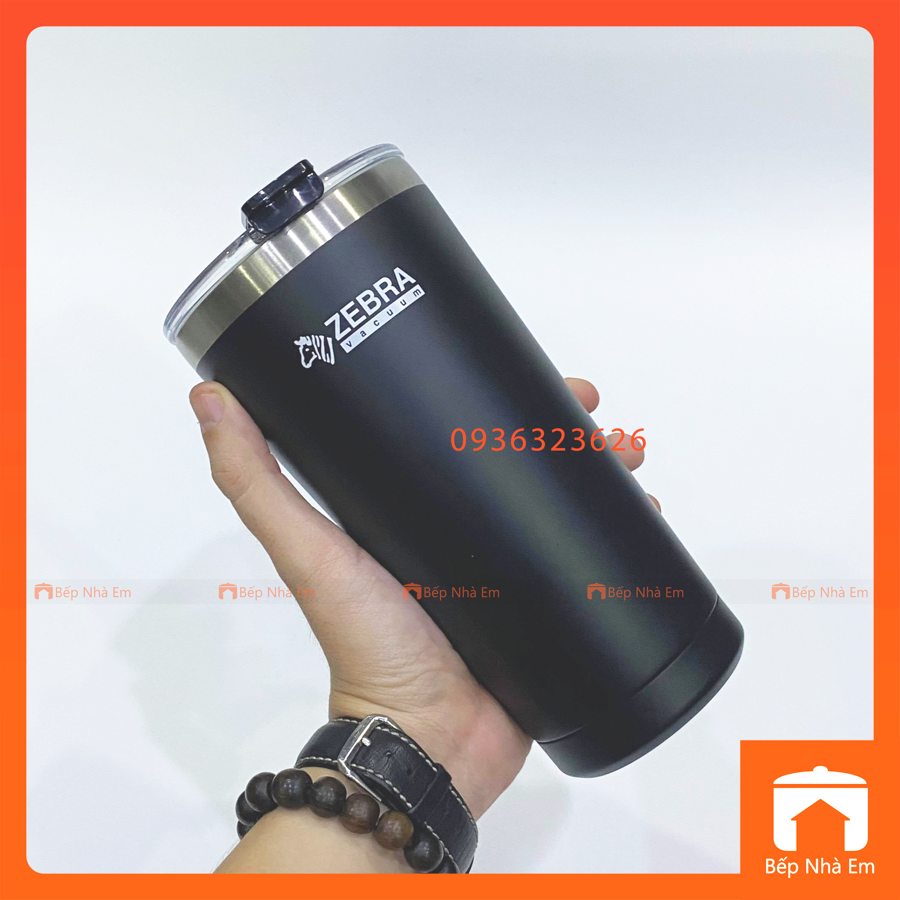 Ly Giữ Nhiệt ZEBRA Polar 0.58L Có Túi Xách  Vải - 112701 - Hàng Nhập Khẩu Thái Lan