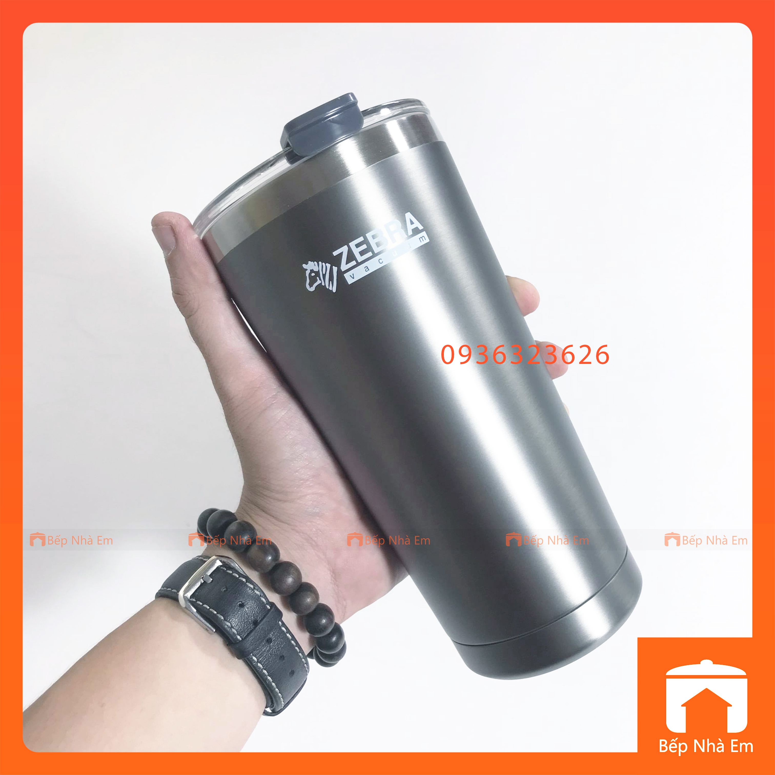 Ly Giữ Nhiệt ZEBRA Polar 0.58L Có Túi Xách  Vải - 112701 - Hàng Nhập Khẩu Thái Lan