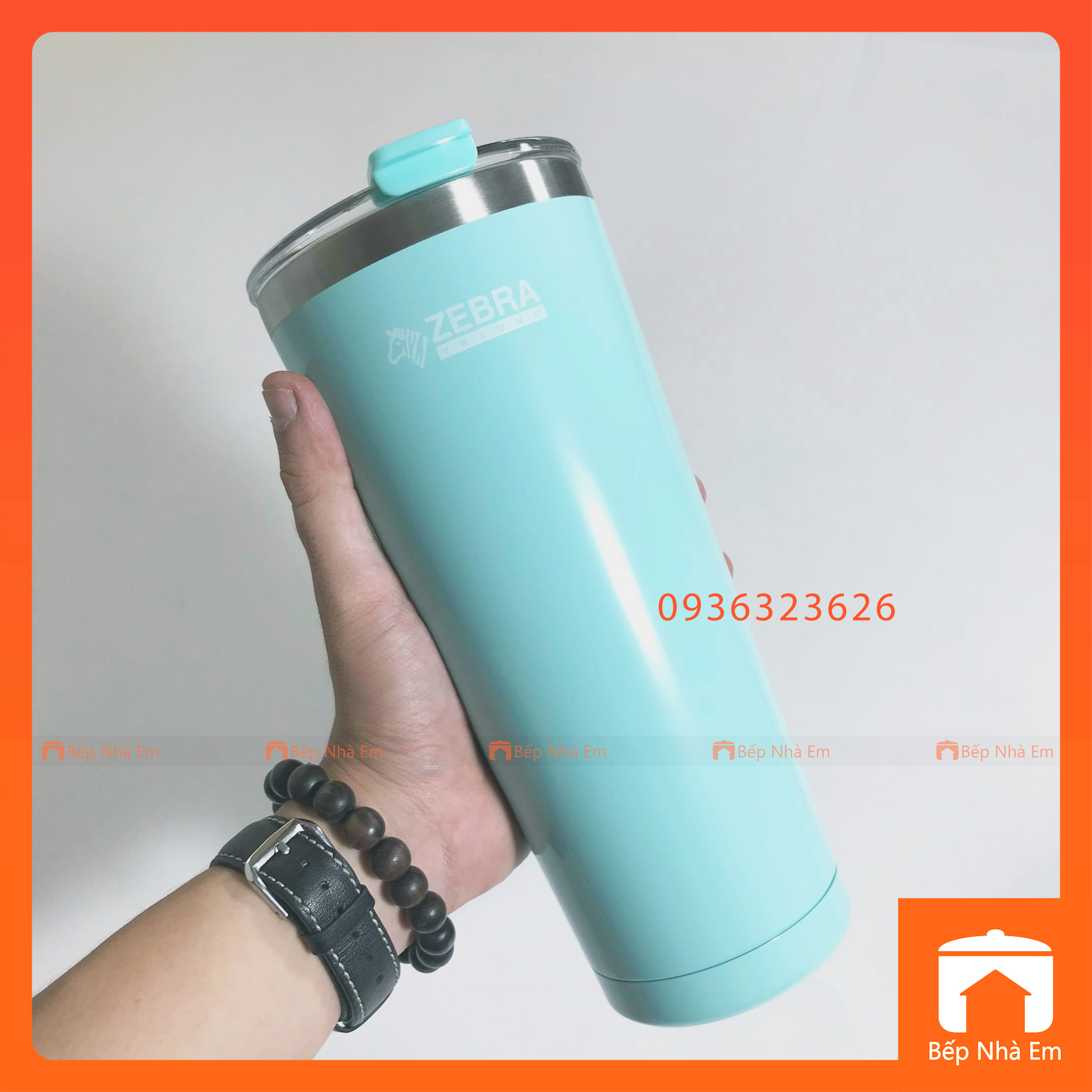 Ly Giữ Nhiệt ZEBRA Polar 0.87L Có Túi Xách Vải - 112702 - Hàng Nhập Khẩu Thái Lan