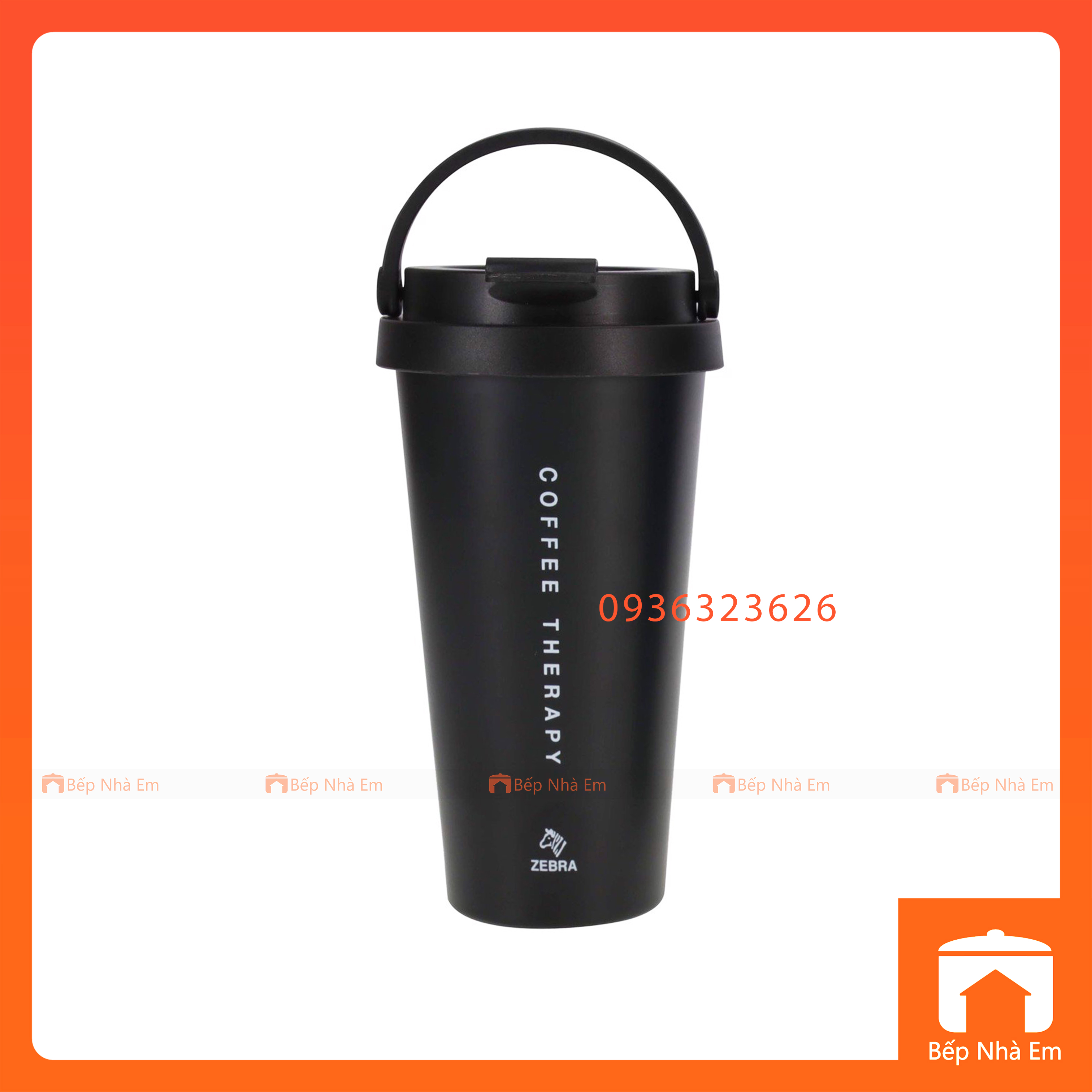 Bình Giữ Nhiệt ZEBRA Cappucinno 0.5L (Inox 304) - 112703 - Hàng Nhập Khẩu Thái Lan