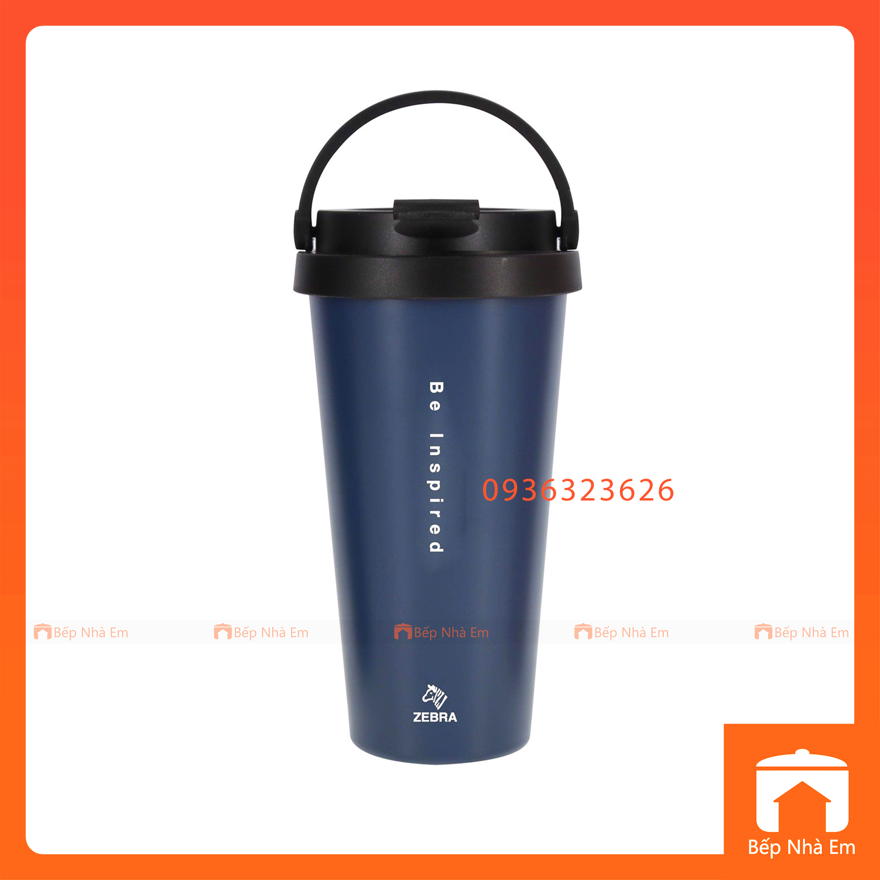 Bình Giữ Nhiệt ZEBRA Cappucinno 0.5L (Inox 304) - 112703 - Hàng Nhập Khẩu Thái Lan