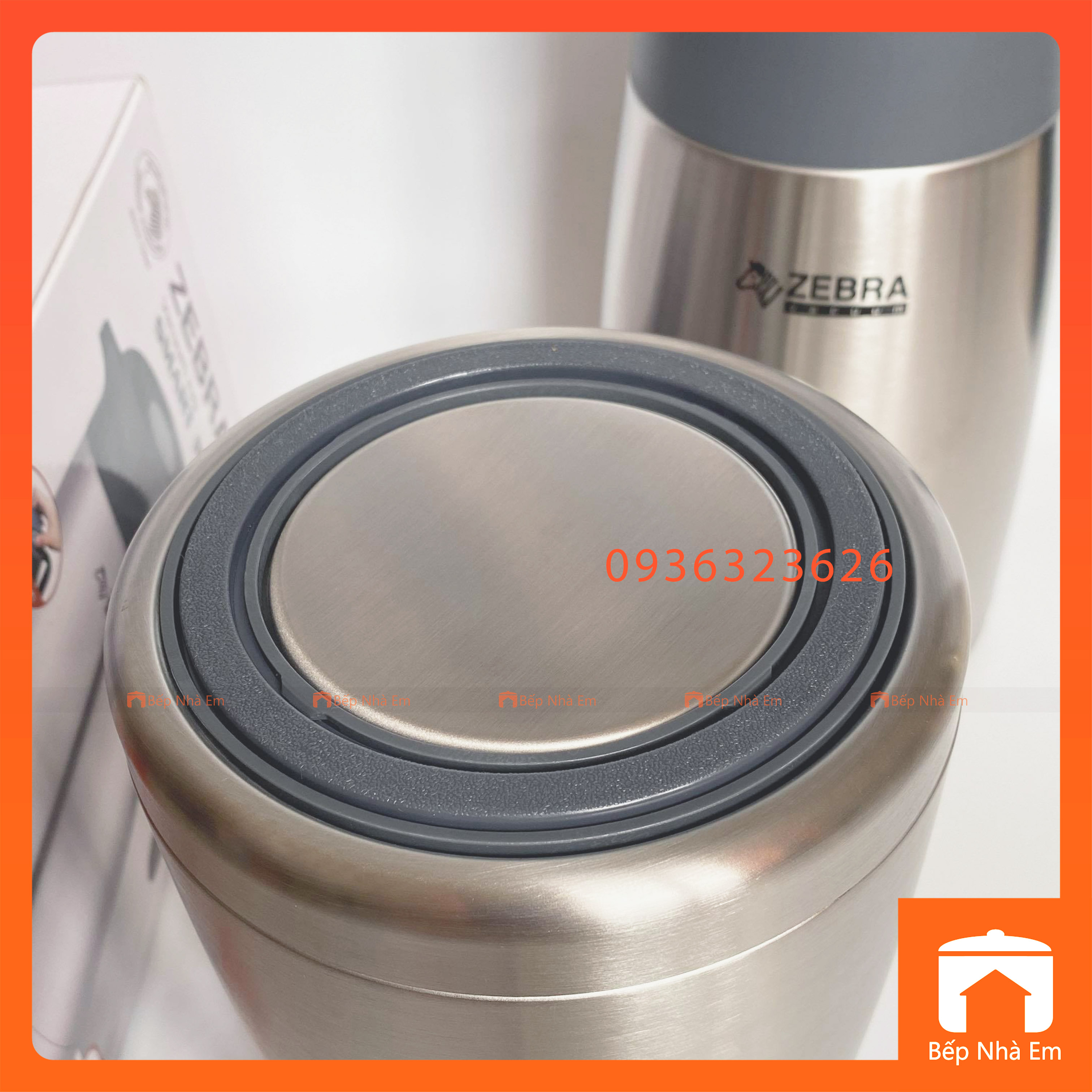 Bình Giữ Nhiệt ZEBRA Smart III Nắp Mở Thông Minh 1.5L - 2.0L - Hàng Nhập Khẩu Thái Lan