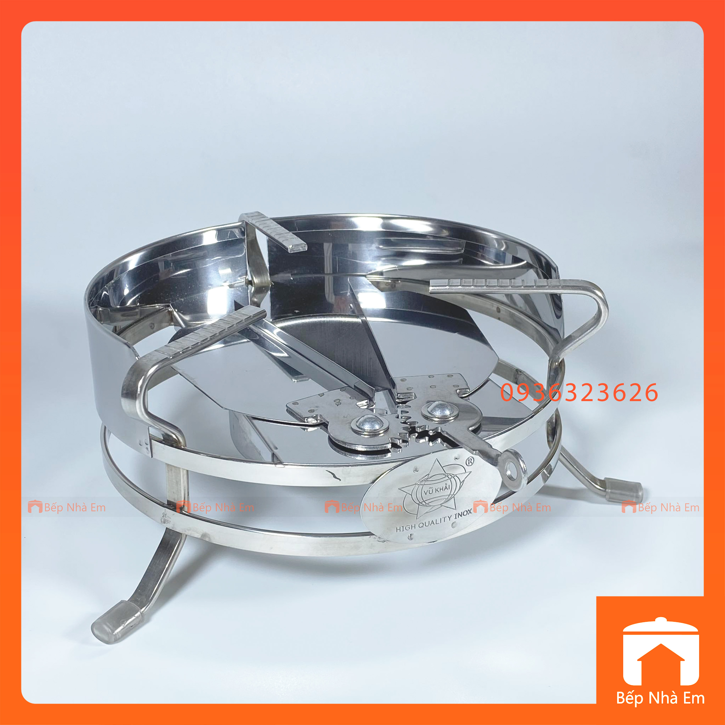 Bếp Cồn Inox Cao Cấp Vũ Khải - Hàng Việt Nam Sản Xuất