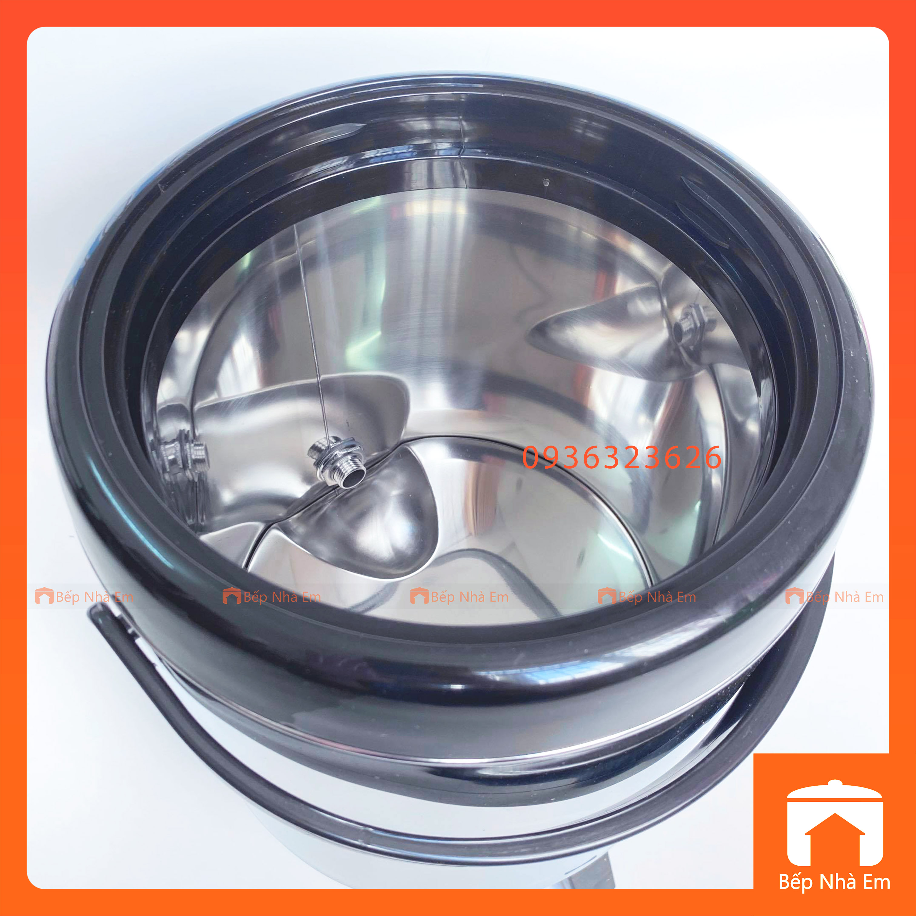 Bình Ủ Trà - Bình Ủ Trà Sữa Giữ Nhiệt Nóng Lạnh 6L Màu Đen - Hàng Loại Tốt