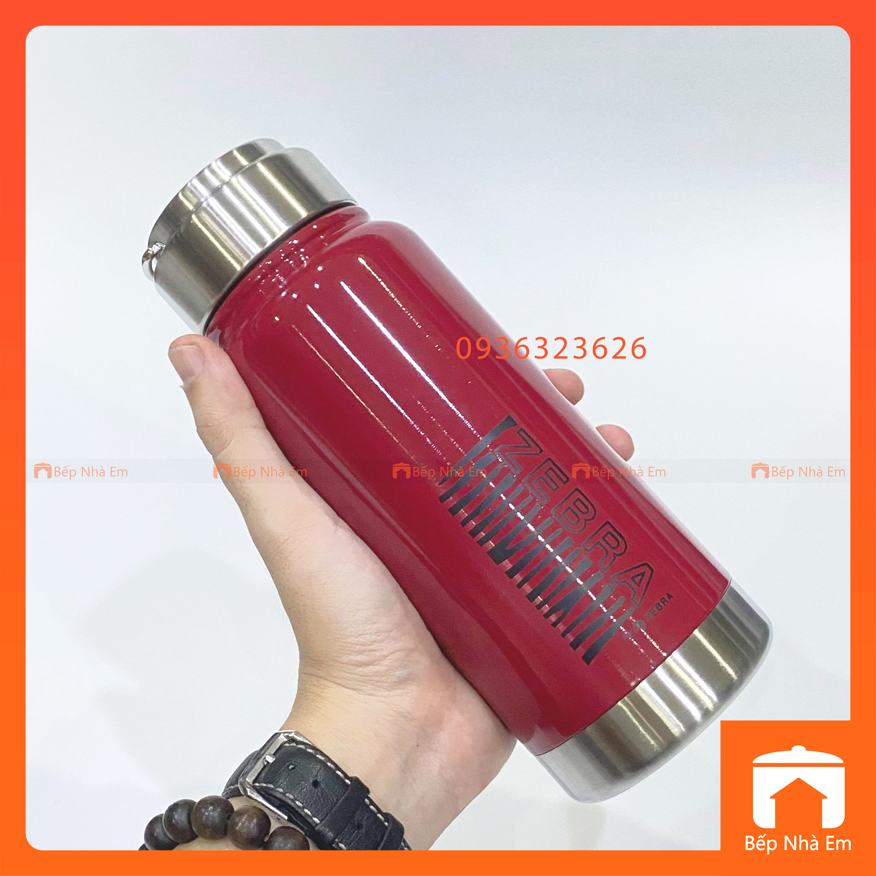 Bình Giữ Nhiệt ZEBRA Botto (Inox 304) Nhiều Dung Tích - Hàng Nhập Khẩu Thái Lan