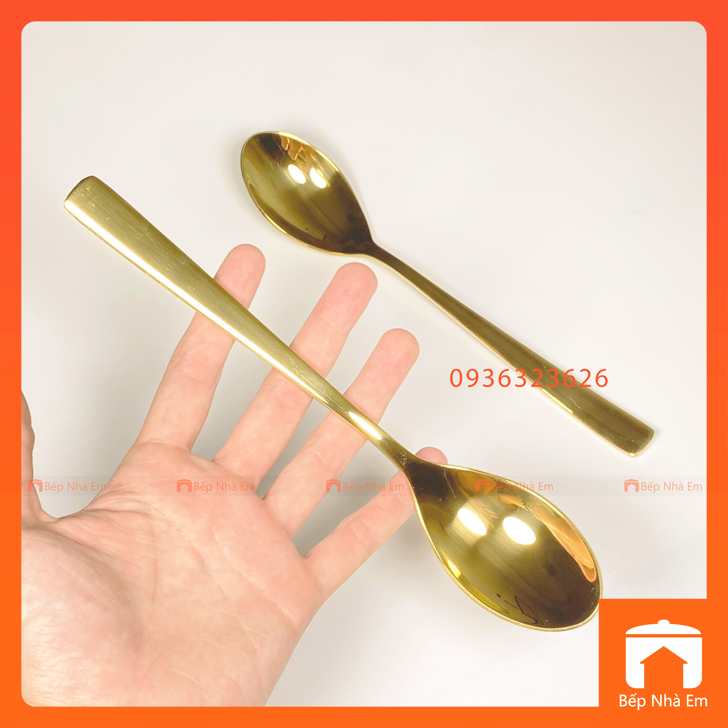 Bộ Dao Muỗng Nĩa Inox Mạ Vàng Cao Cấp - Hàng Nhập Khẩu