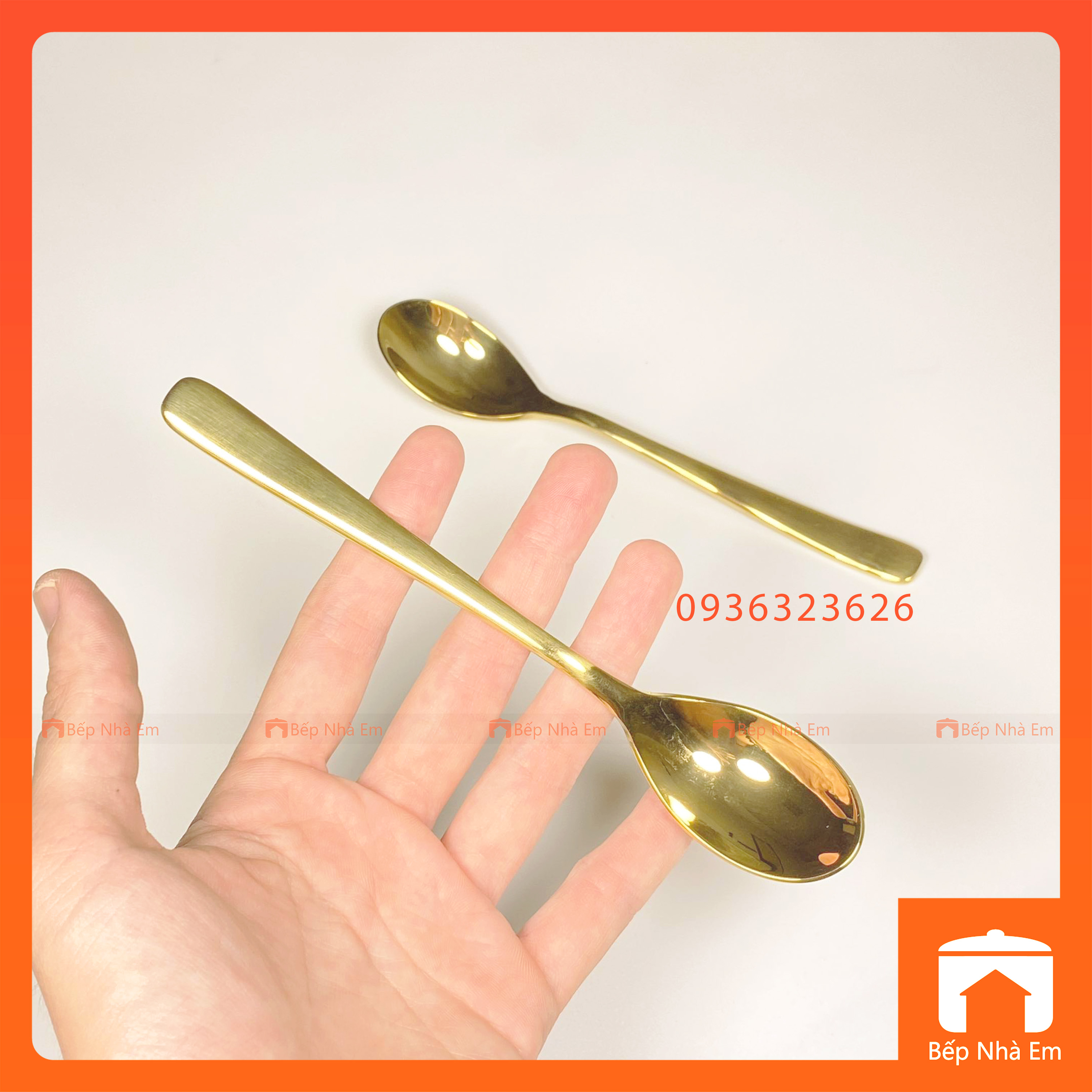 Bộ Dao Muỗng Nĩa Inox Mạ Vàng Cao Cấp - Hàng Nhập Khẩu