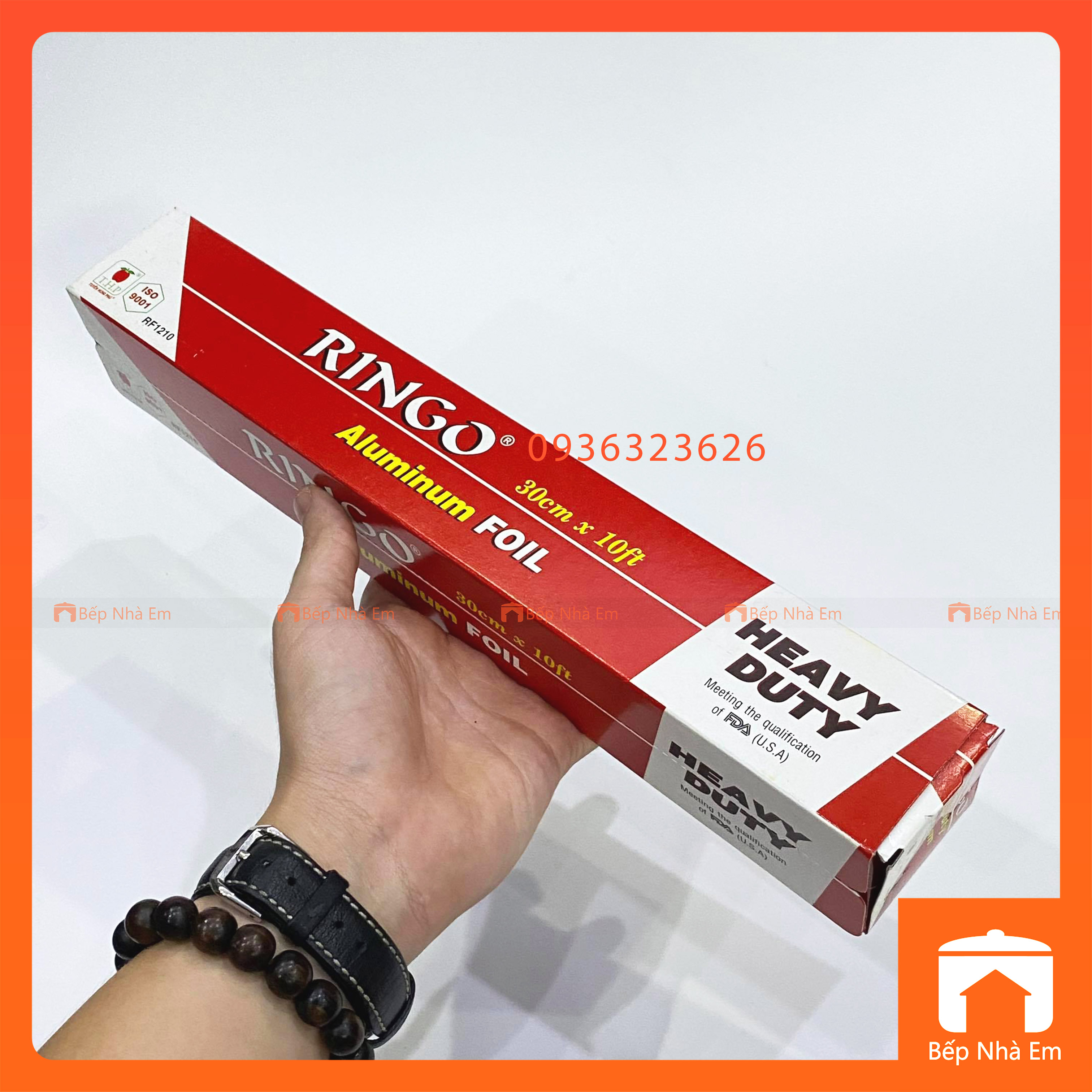 Set 2 Cuộn Giấy Bạc Nướng Thực Phẩm Lớn Và Nhỏ - Hàng Việt Nam Sản Xuất