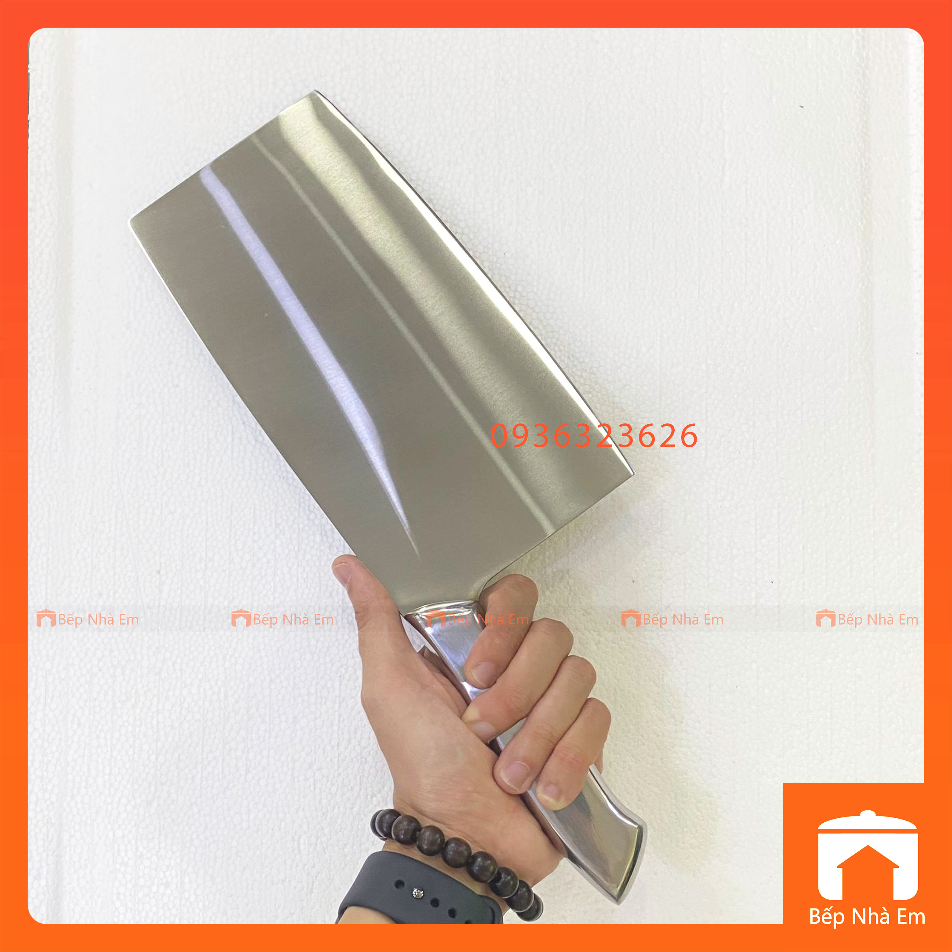 Dao Chặt Inox Nguyên Khối Thỏ Đại - Hàng Cao Cấp | Bếp Nhà Em