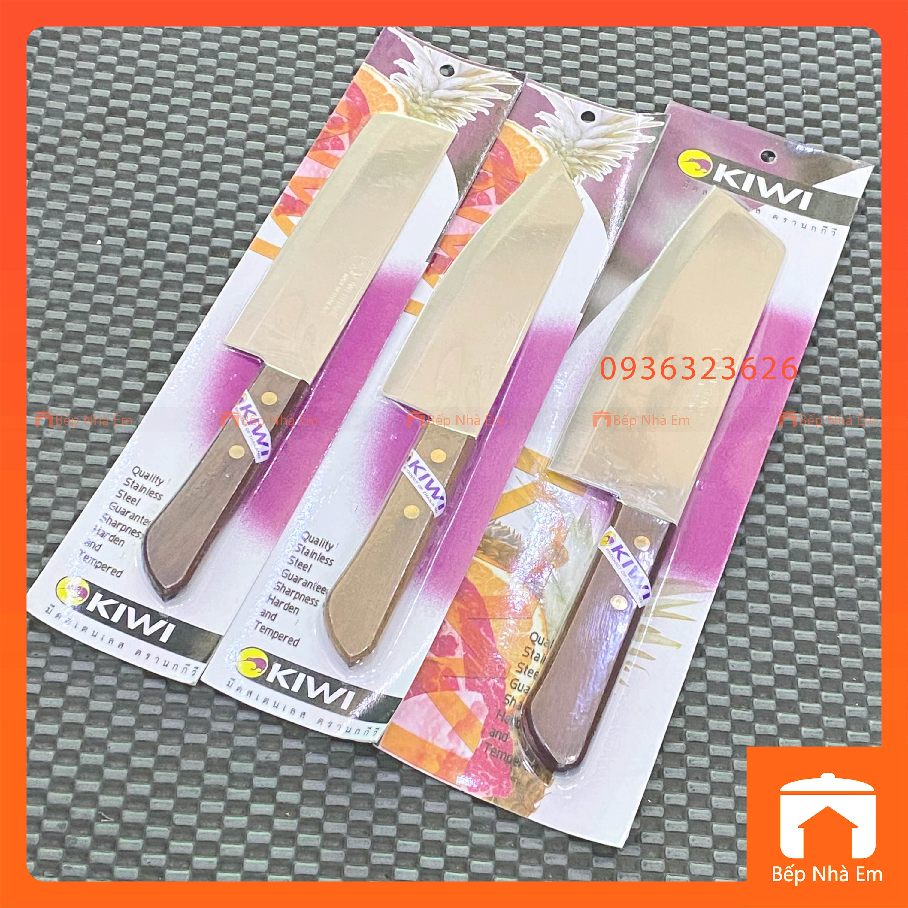 Dao Thái Lan Cán Gỗ - Hàng Nhập Khẩu Thái  Lan