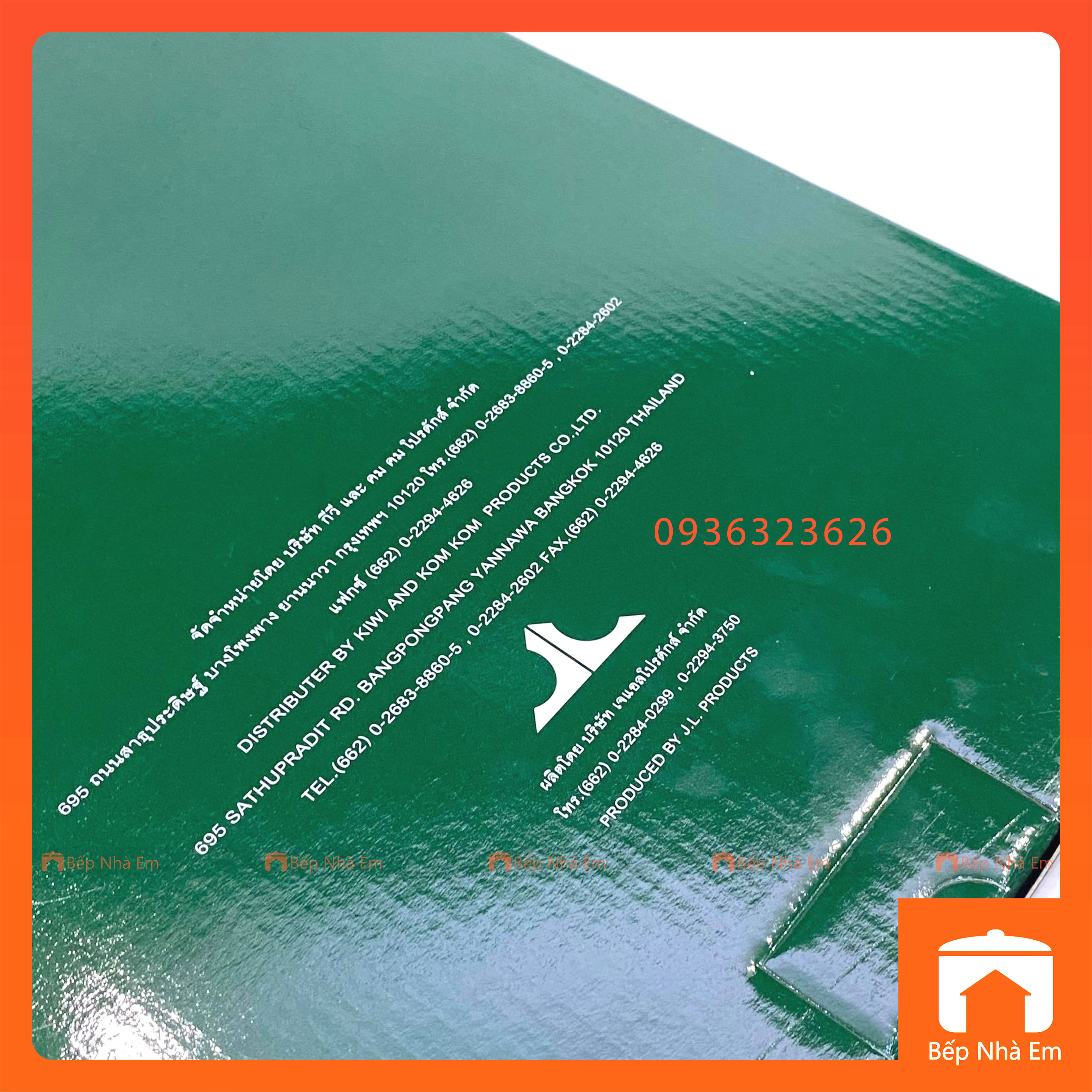 Bộ Dao Thái Lan Cán Gỗ Kiwi 5 Món - Hàng Nhập Khẩu Thái Lan