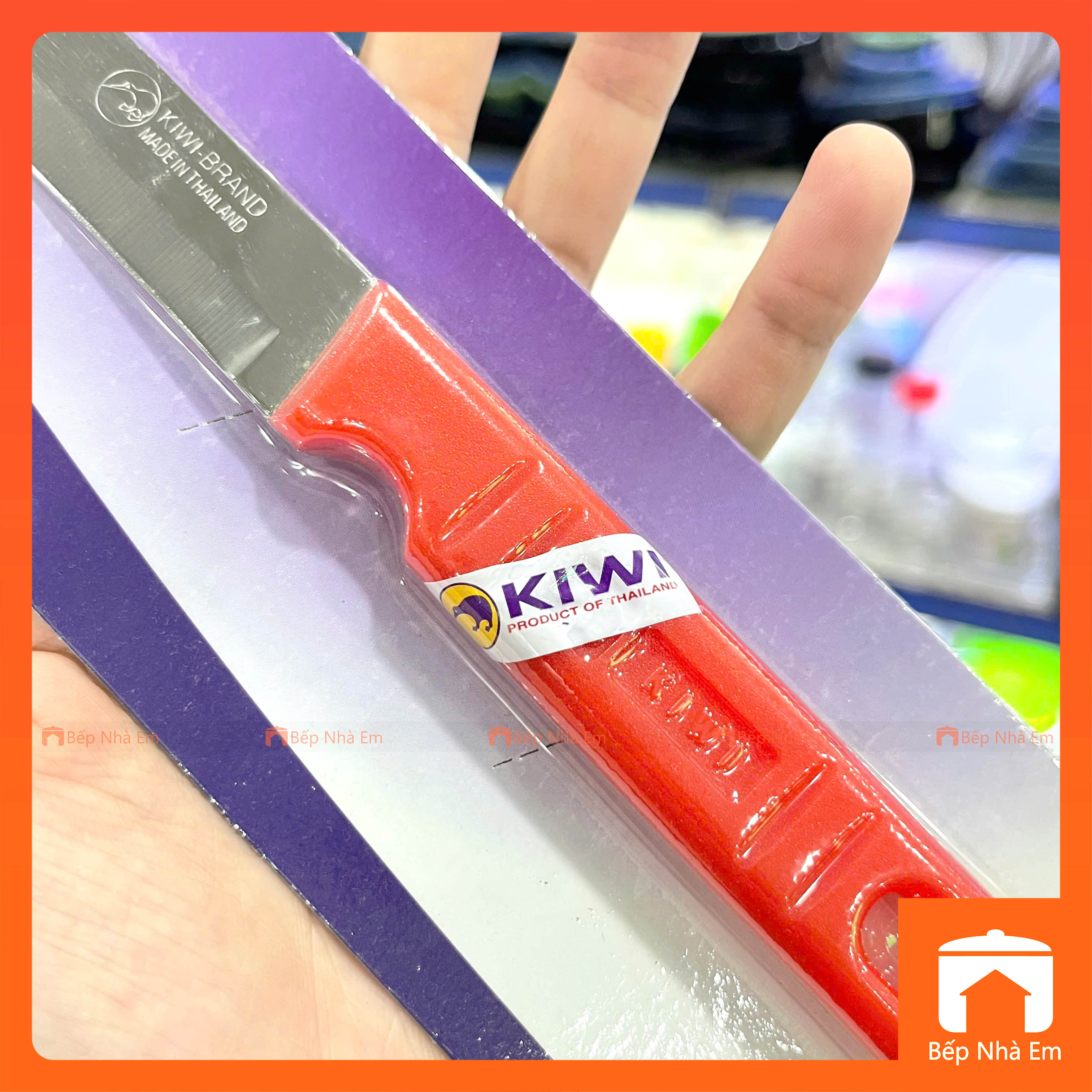 Vỉ Dao Kiwi 511 - 512 Cán Nhựa Cao Cấp - Hàng Nhập Khẩu Thái Lan