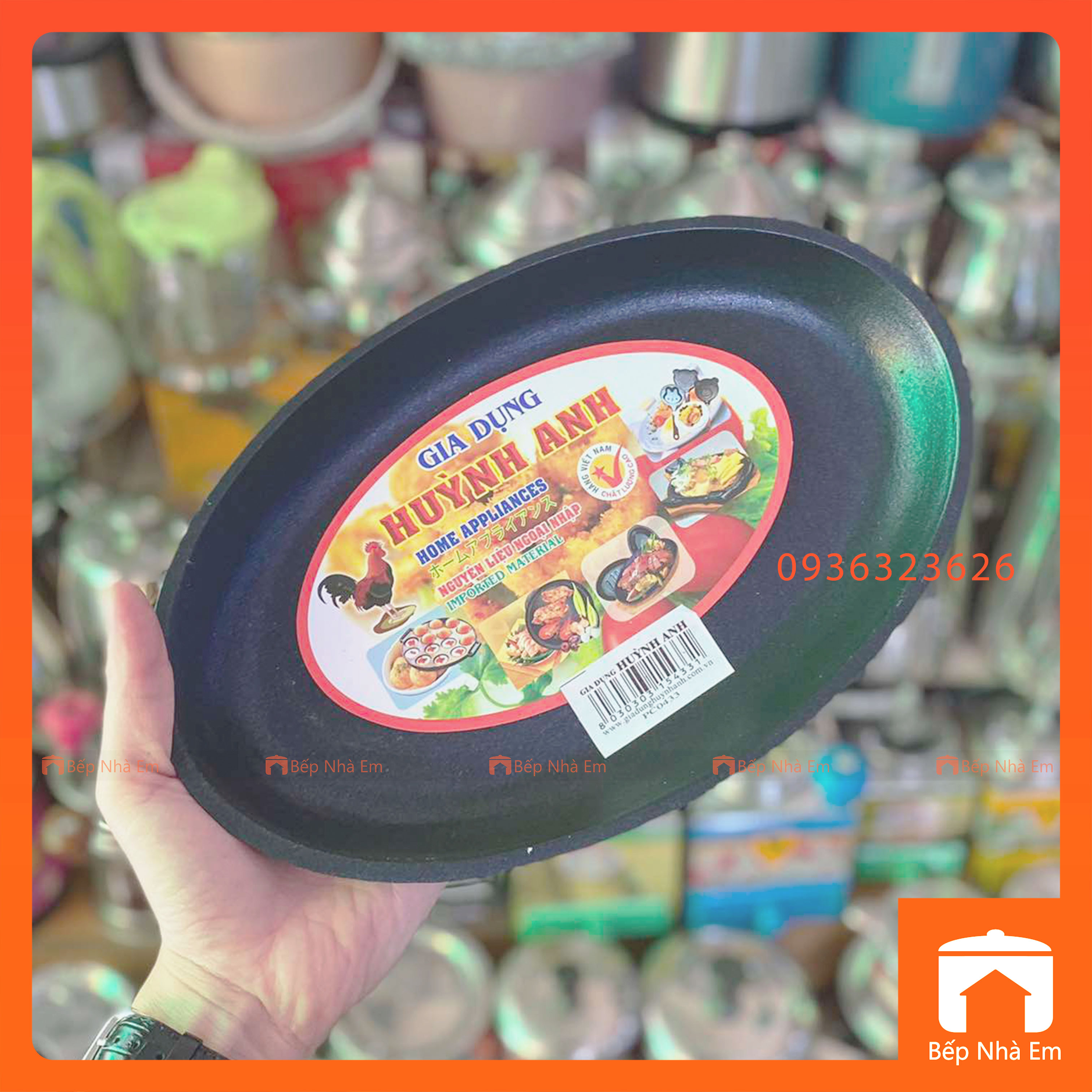 Dĩa Gang Chống Dính Cao Cấp Huỳnh Anh - Hàng Việt Nam Sản Xuất