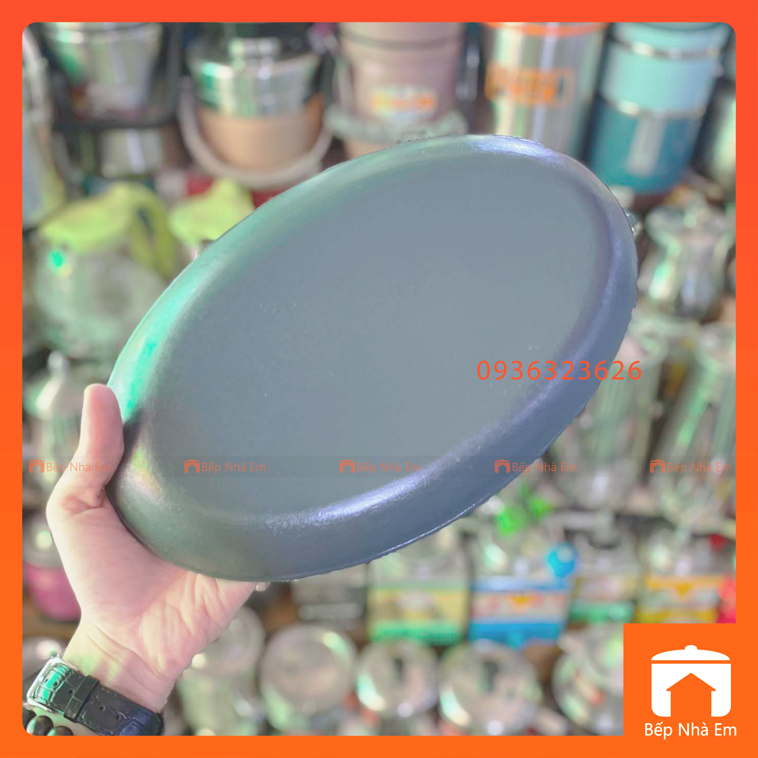 Dĩa Gang Chống Dính Cao Cấp Huỳnh Anh - Hàng Việt Nam Sản Xuất