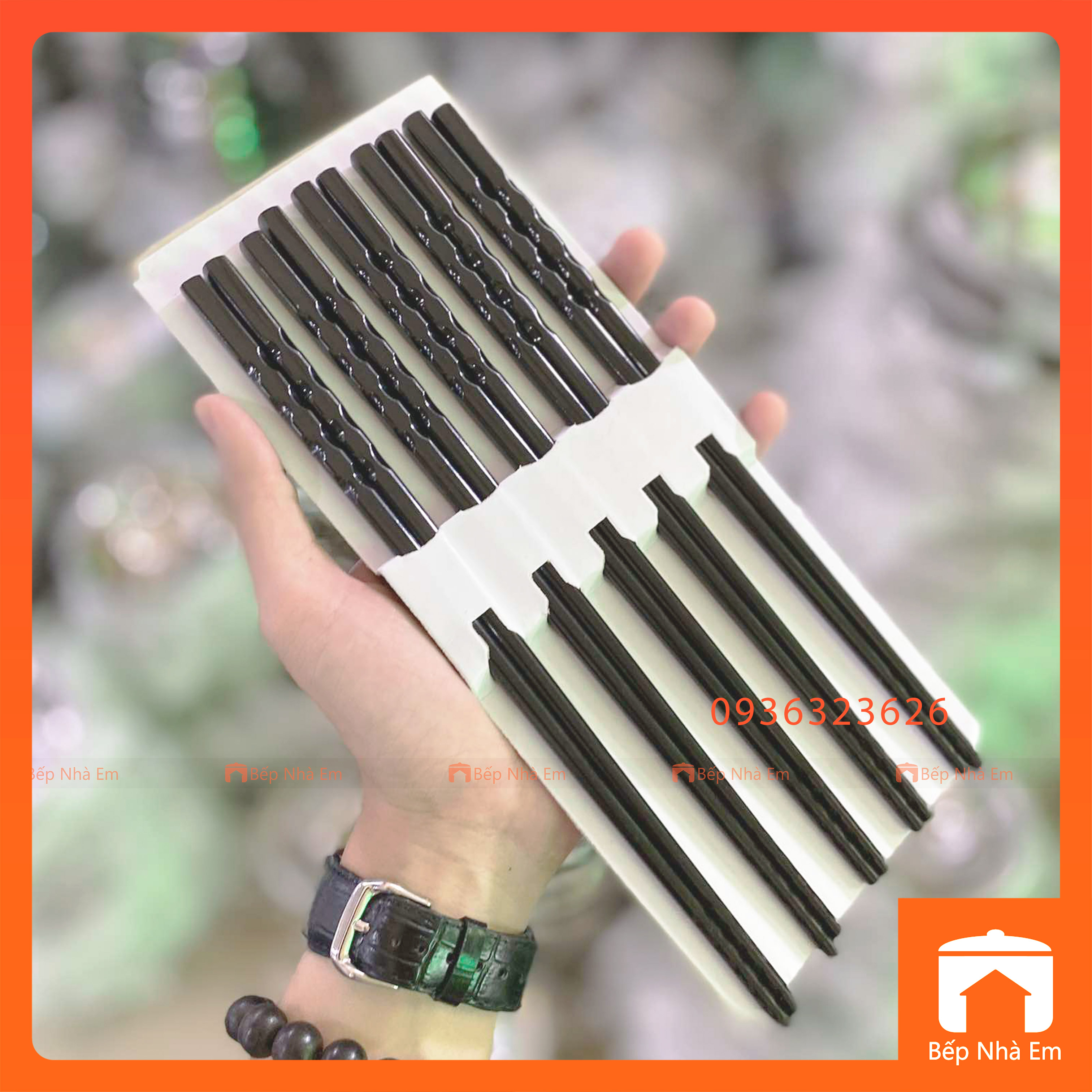 Đũa Nhựa Xoắn Melamine FATACO Cao Cấp 10 Đôi - Hàng Việt Nam Sản Xuất