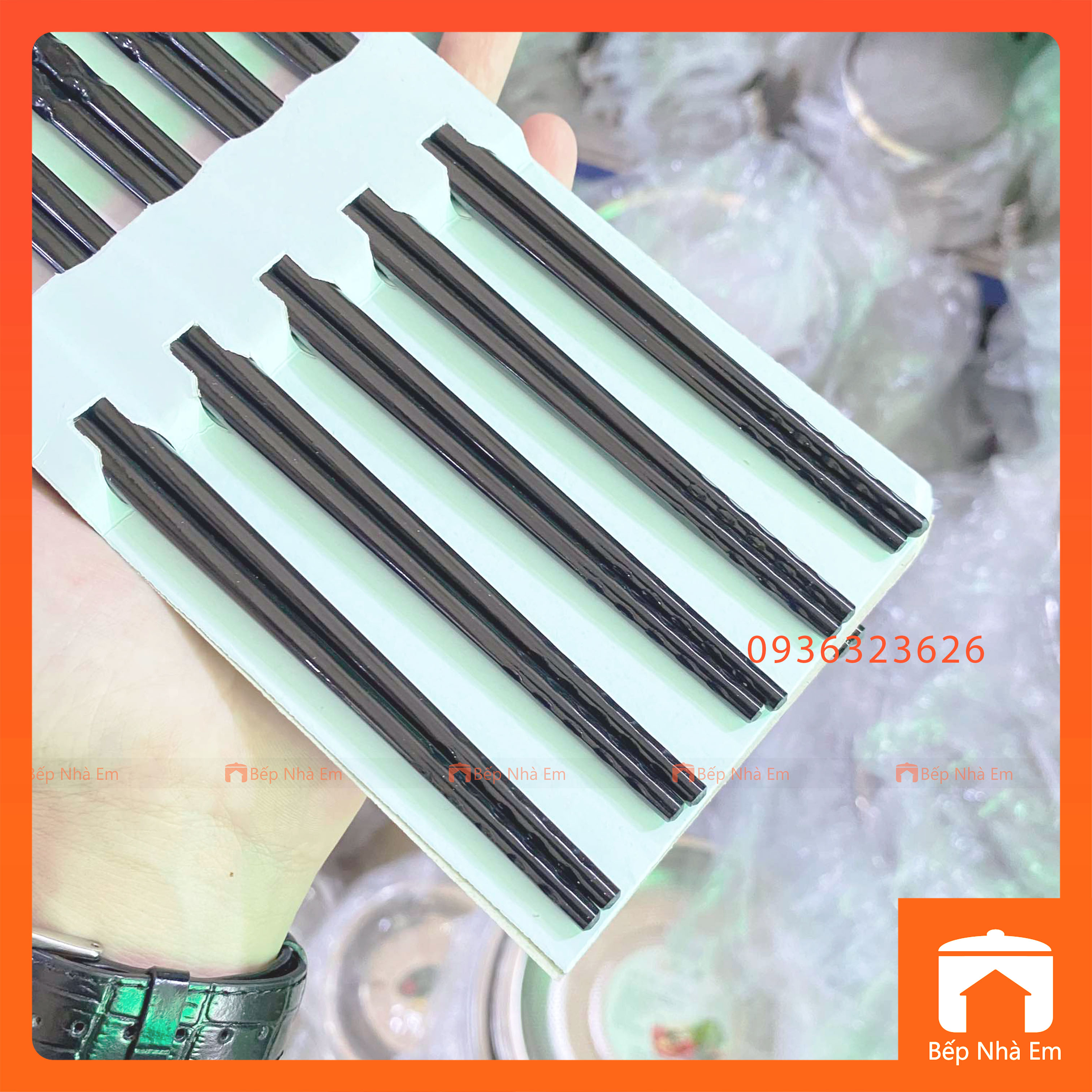 Đũa Nhựa Xoắn Melamine FATACO Cao Cấp 10 Đôi - Hàng Việt Nam Sản Xuất