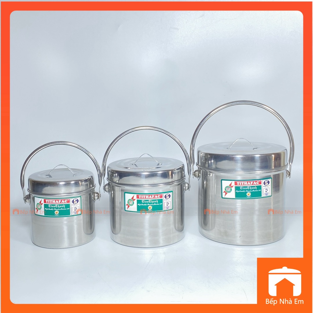 Camen Inox - Xách Cháo Inox Cao Cấp Tiện Dụng - Hàng Việt Nam Sản Xuất