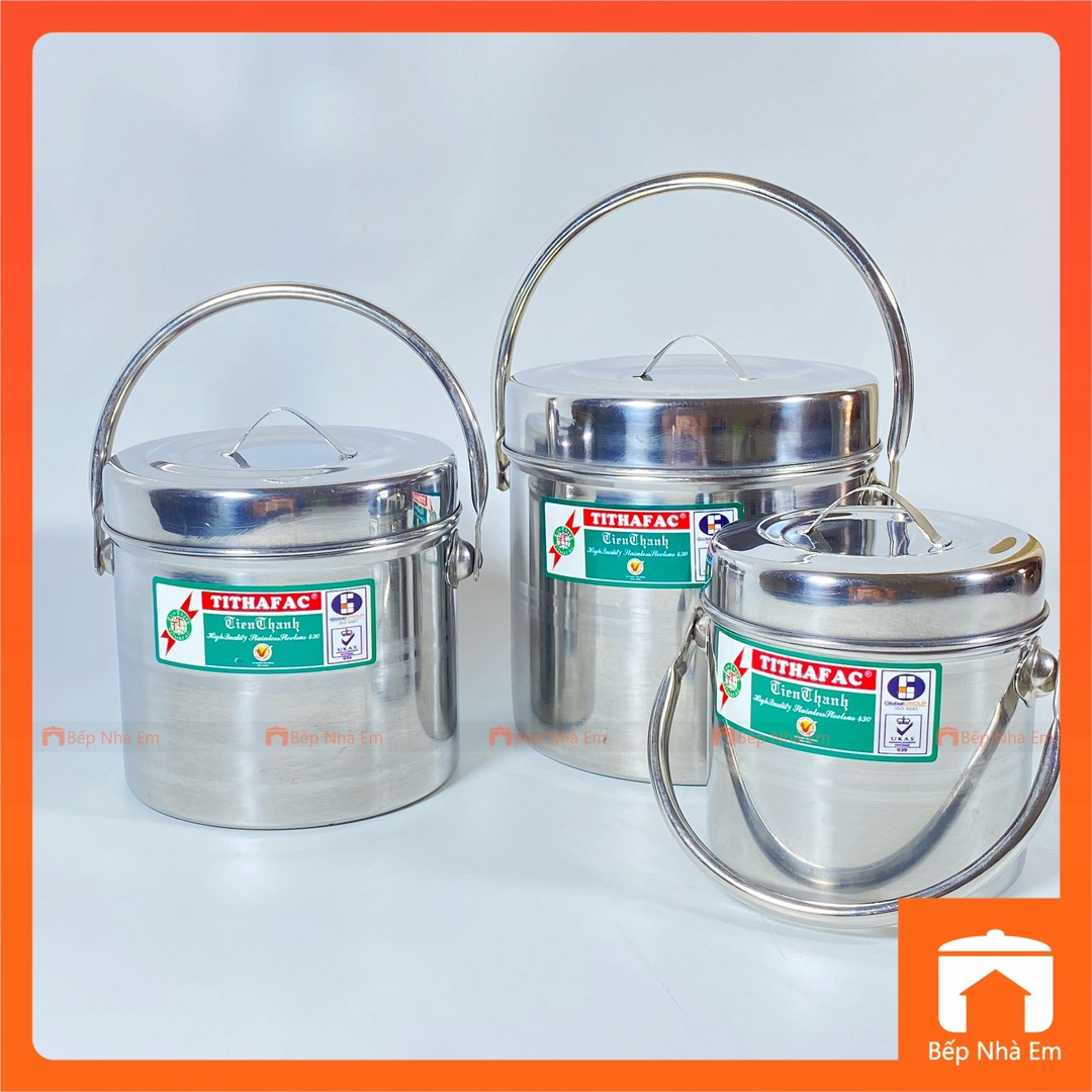 Camen Inox - Xách Cháo Inox Cao Cấp Tiện Dụng - Hàng Việt Nam Sản Xuất