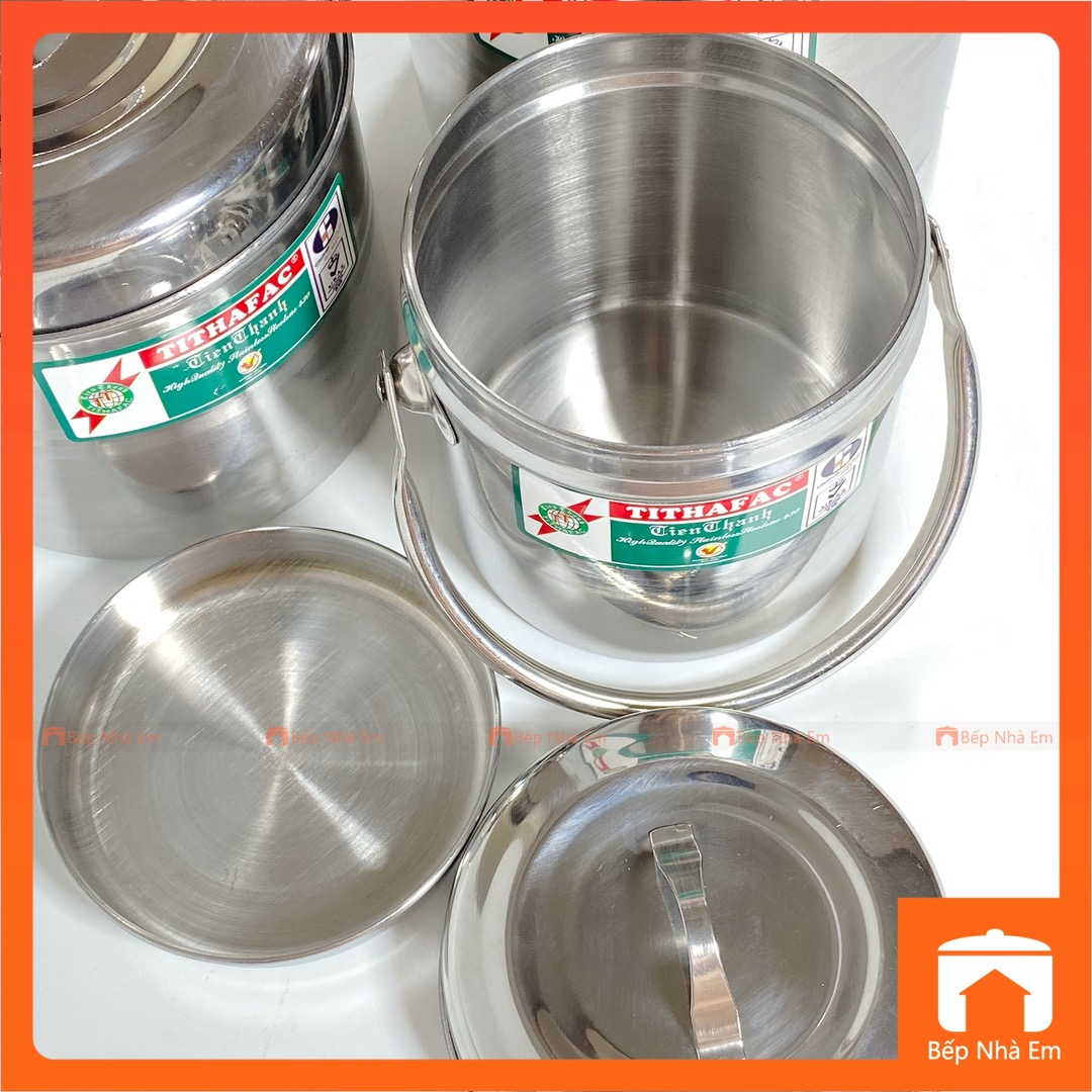 Camen Inox - Xách Cháo Inox Cao Cấp Tiện Dụng - Hàng Việt Nam Sản Xuất