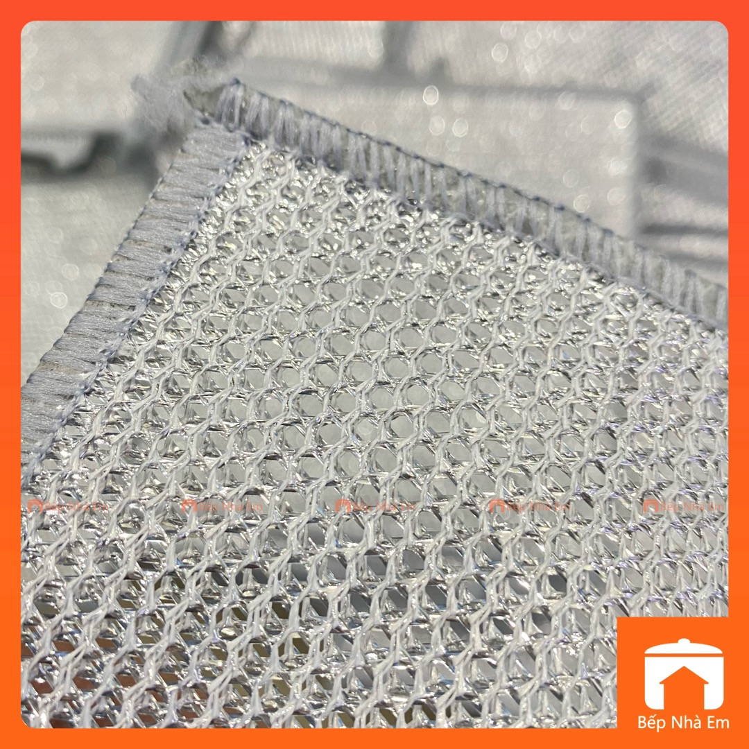 Set 5 Cái Khăn Rửa Chén Kim Loại 2 Lớp - Lưới Rửa Chén Kim Loại 2 Lớp Đa Năng
