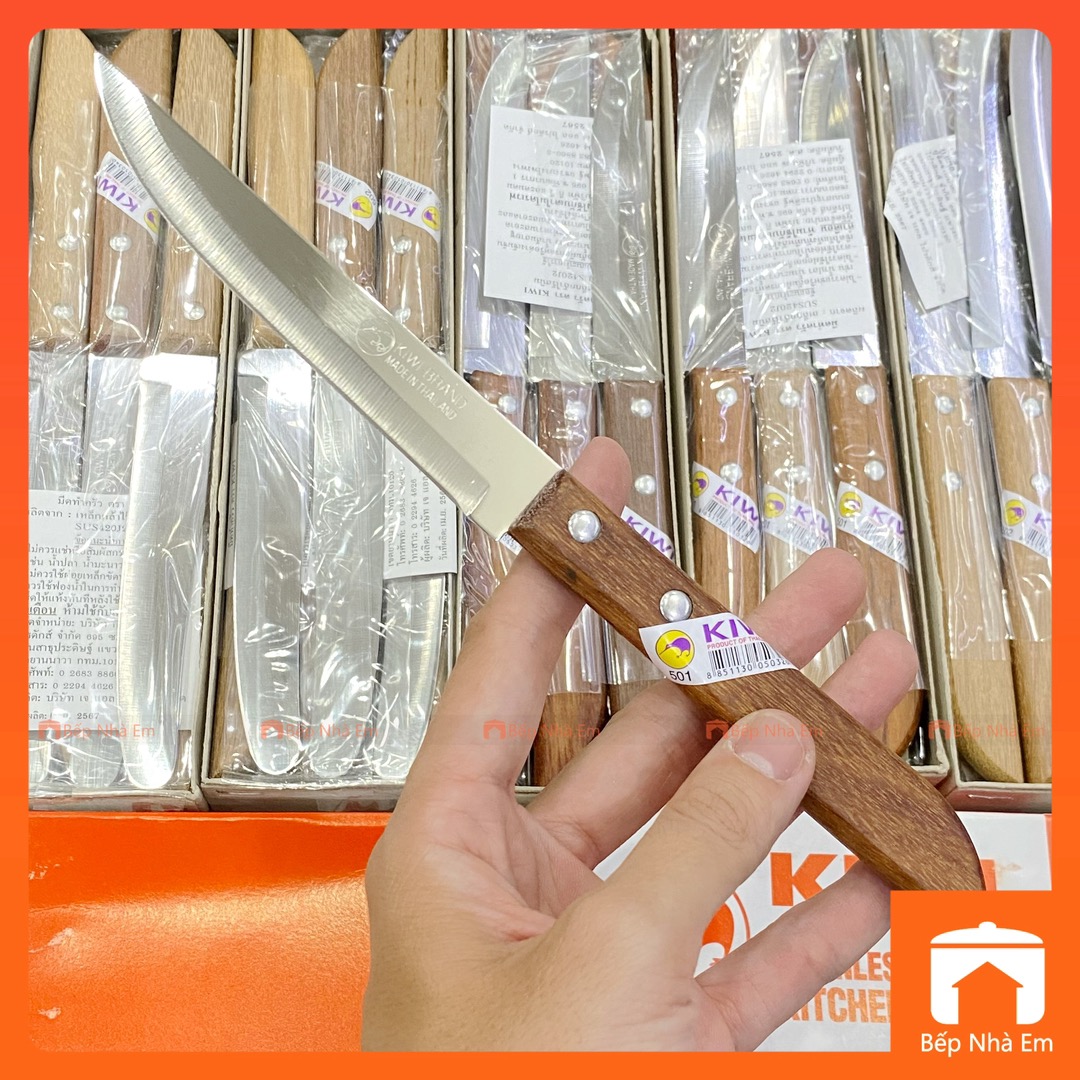 Dao Thái Lan Kiwi Cán Gỗ Gọt Trái Cây - Hàng Nhập Khẩu Thái Lan