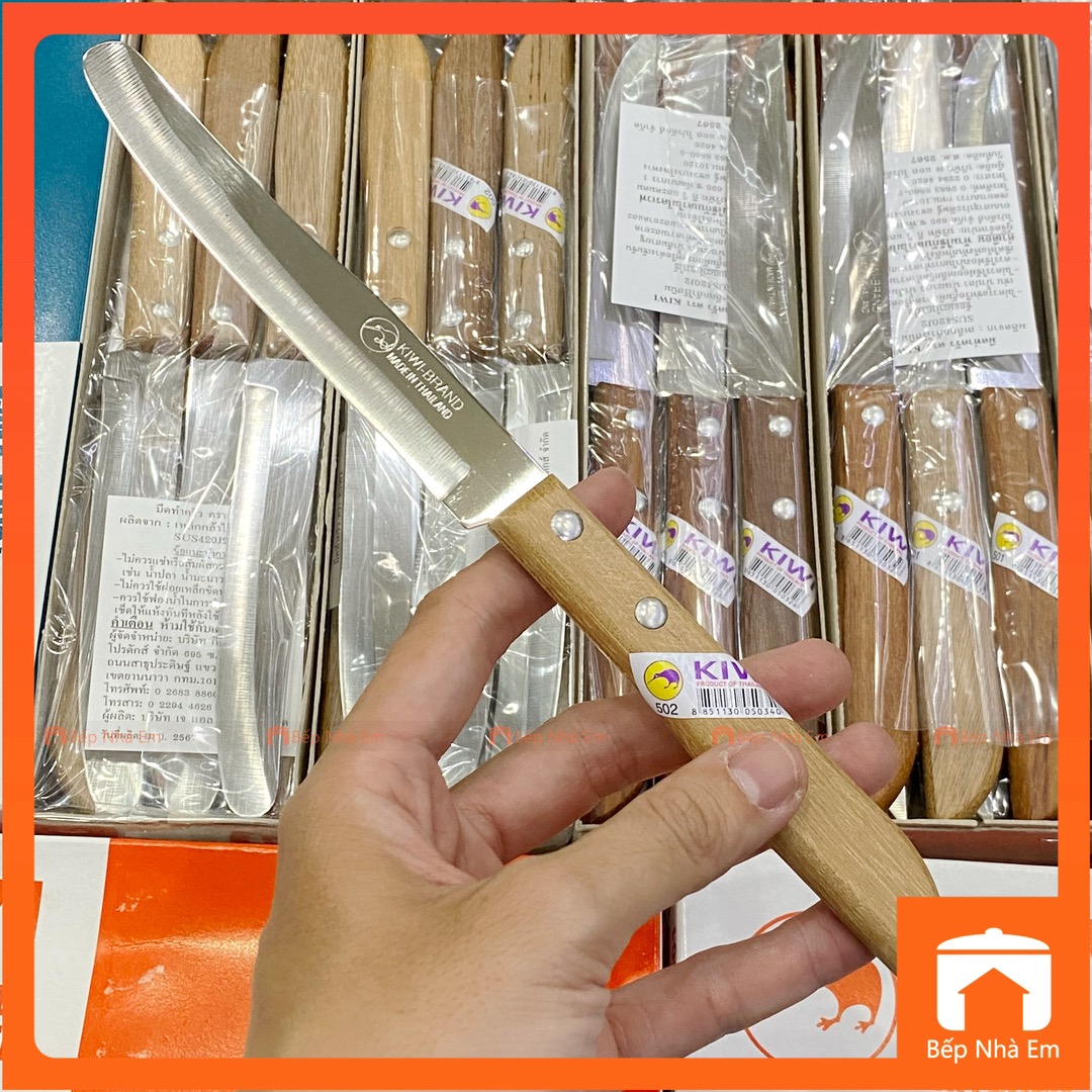 Dao Thái Lan Kiwi Cán Gỗ Gọt Trái Cây - Hàng Nhập Khẩu Thái Lan