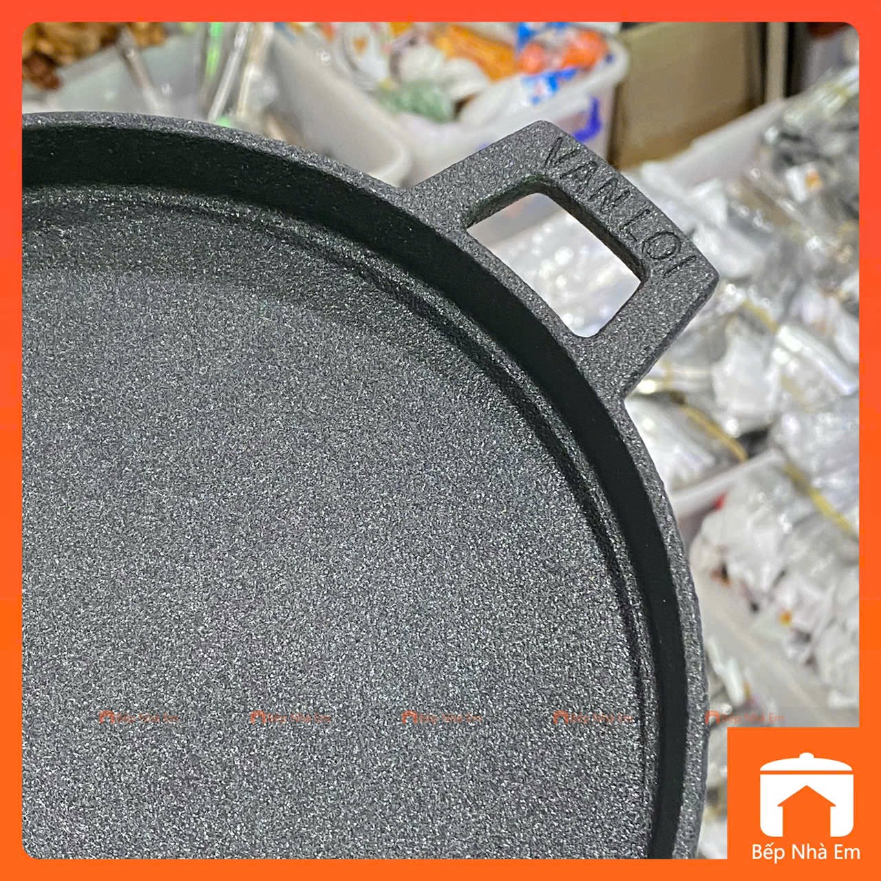 Chảo Gang Chống Dính Cao Cấp DRAGON - Hàng Việt Nam Sản Xuất