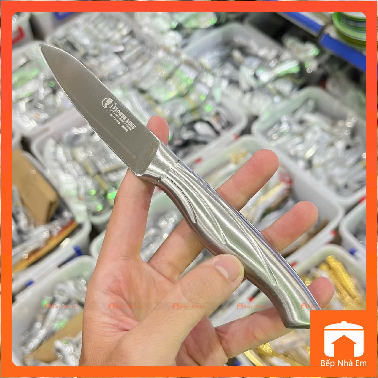 Bộ Dao Inox Nguyên Khối Cao Cấp - Hàng Nhập Khẩu Trực Tiếp