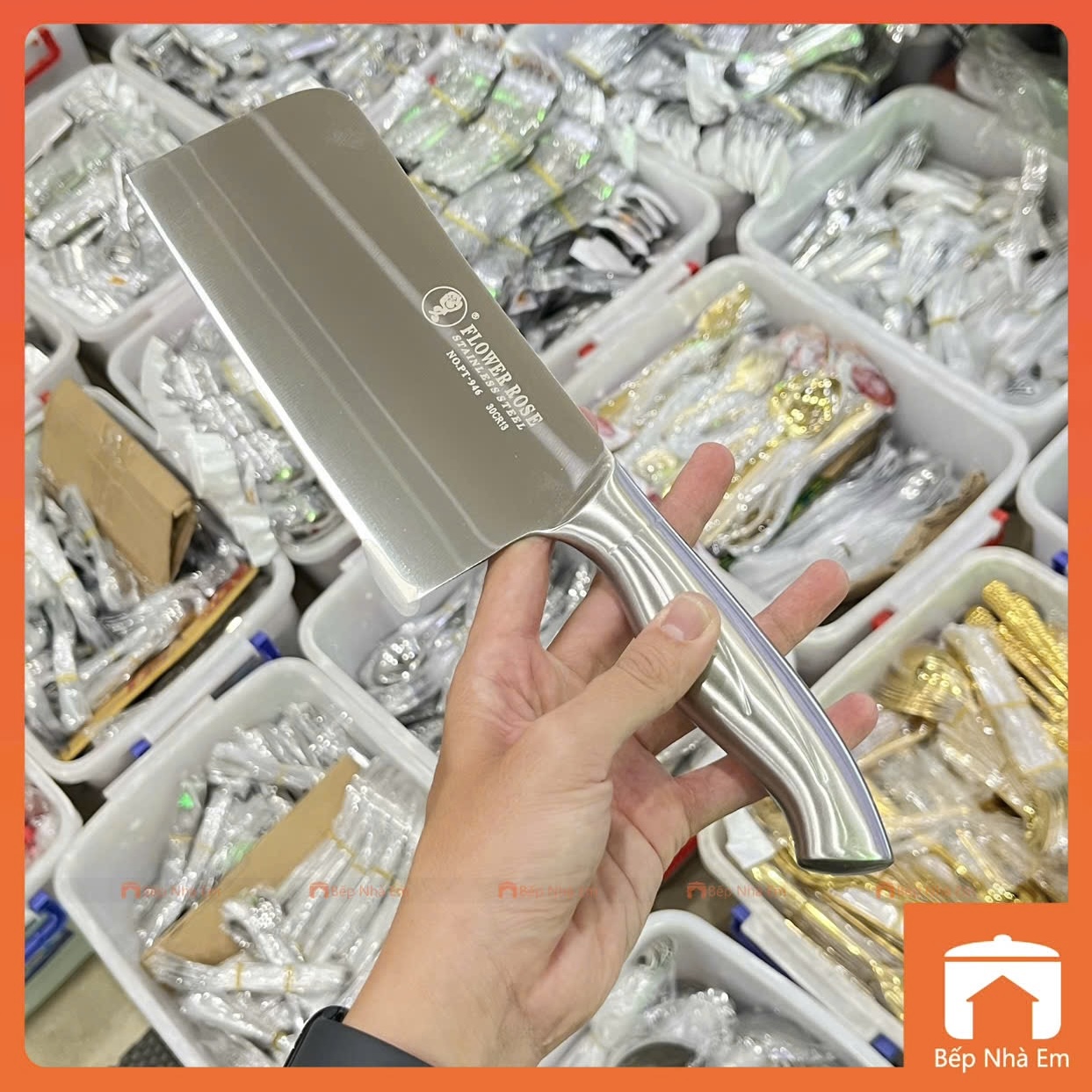 Bộ Dao Inox Nguyên Khối Cao Cấp - Hàng Nhập Khẩu Trực Tiếp