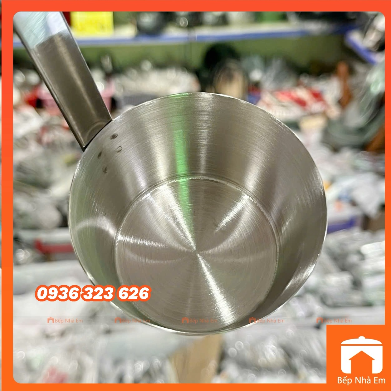 Khuôn Bánh Cóng Inox Dày - Khuôn Inox Có Tay Cầm Dày - Hàng Việt Nam Sản Xuất