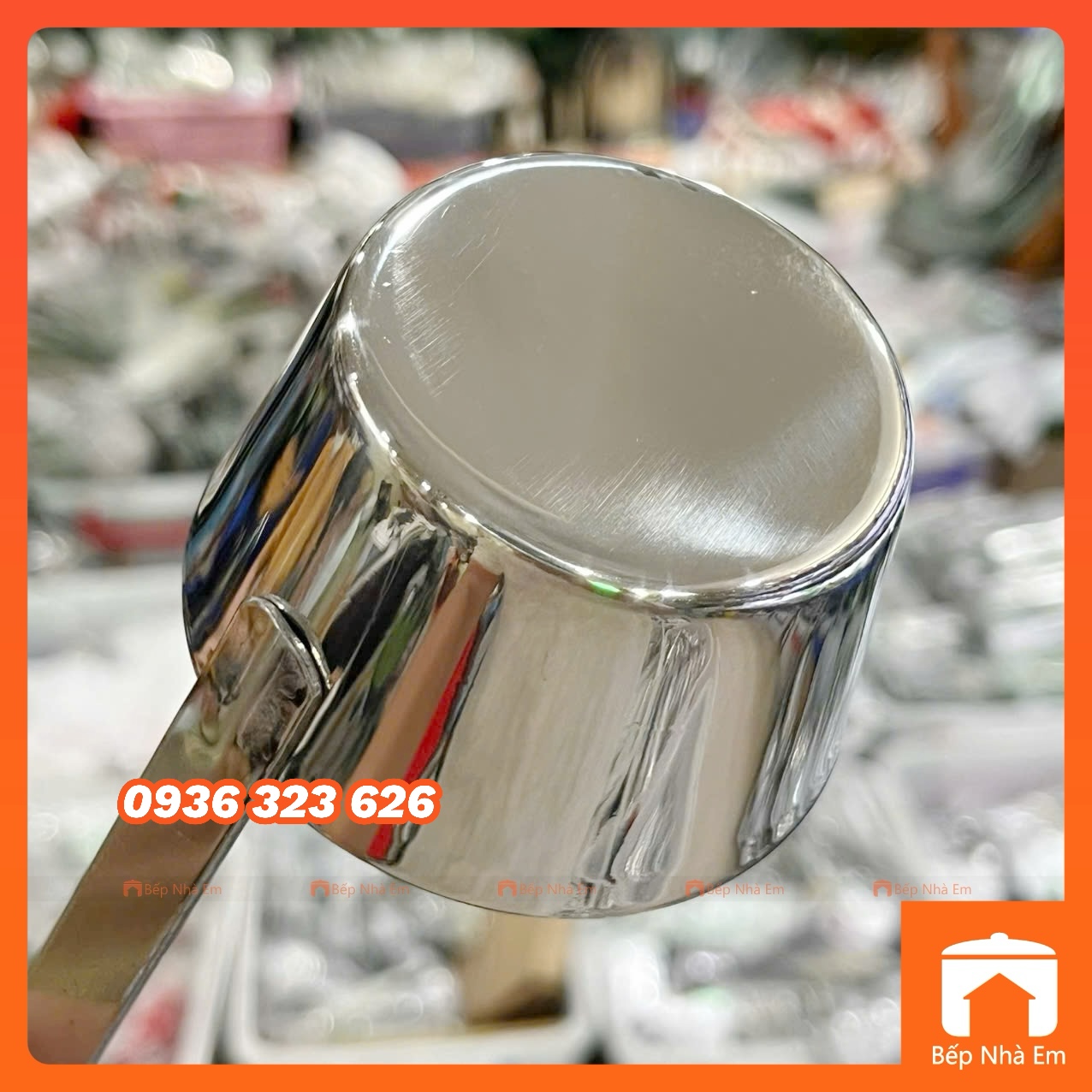 Khuôn Bánh Cóng Inox Dày - Khuôn Inox Có Tay Cầm Dày - Hàng Việt Nam Sản Xuất